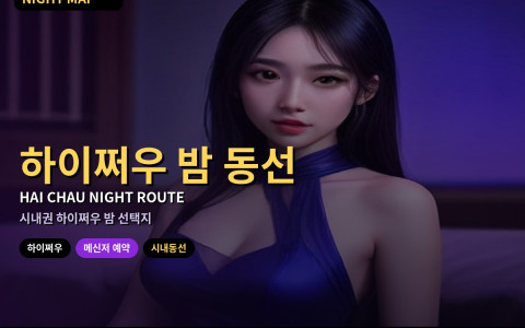 다낭 하이쩌우 밤 동선 — 한강변과 다른 관점