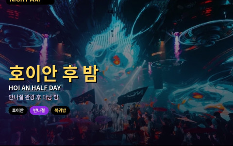 다낭 호이안 반나절 투어 후 다낭 복귀 밤 일정