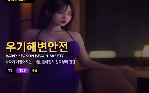 다낭 10월 우기 바다 수영 안전 — 적색 깃발·이안류·높은 파도 읽기와 주말 미케 해변 일정 판단