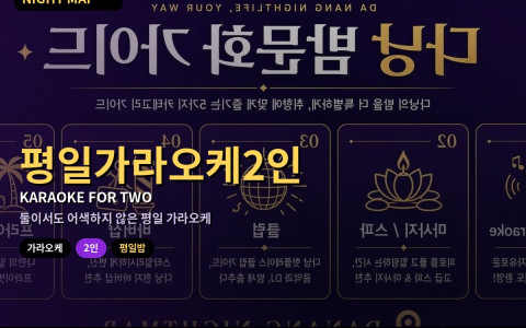 다낭 평일 밤 가라오케 2인 소규모 이용 — 작은 룸·최소 이용 조건·선곡 요령