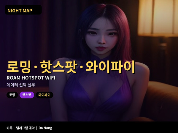 다낭 로밍 핫스팟 현지와이파이 선택