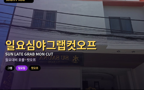 다낭 일요 심야 그랩 — 월요 대비 컷오프