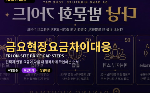 다낭 금요 현장 요금이 견적과 다를 때 — 주말 할증 당일 대응 순서