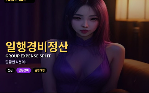 다낭 일행 밤 경비 정산 요령 — 공동 지갑·영수증·개인 추가분
